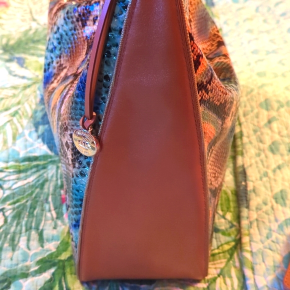 Brahmin Isabella Mineral Blue NWT - Picture 3 of 5